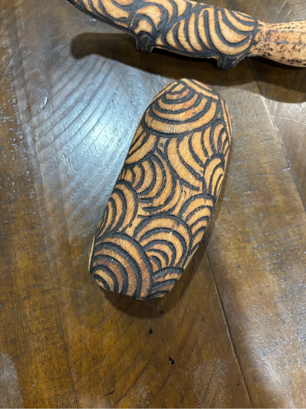 Handcrafted Wooden Turtle With Removable Shell - Picture 3 of 12